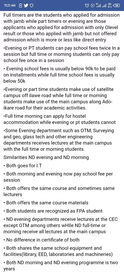 DIFFERENCES AND SIMILARITIES BETWEEN MORNING AND EVENING